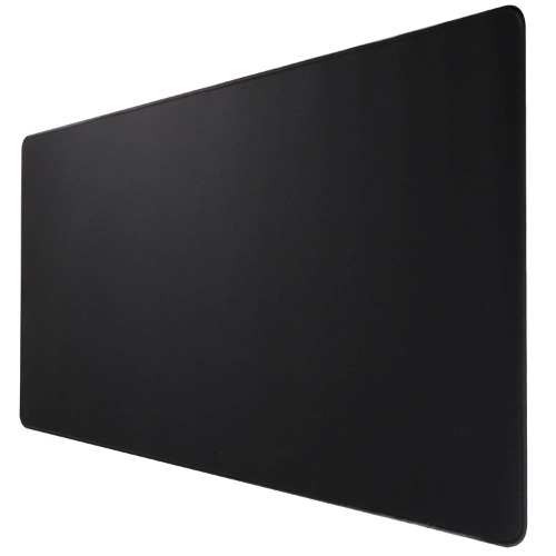 HIHUHEN Gaming Mouse Mat/Mouse Pad 900 x 400 x 3 mm | XXL Mouse pad | Table mat/Large Size | Improved Precision and Speed | Rubber Base for Stable Grip on Smooth Surfaces Non-Slip (90x40Black005) - 90x40Black005
