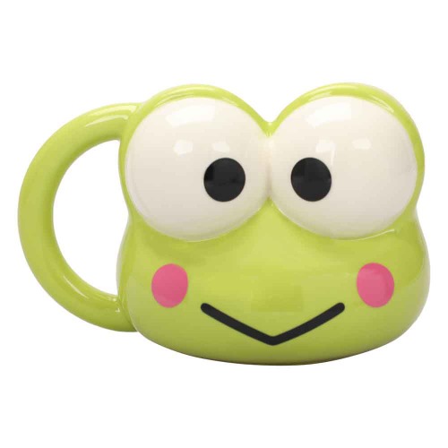 Keroppi Face Sculpted Mug