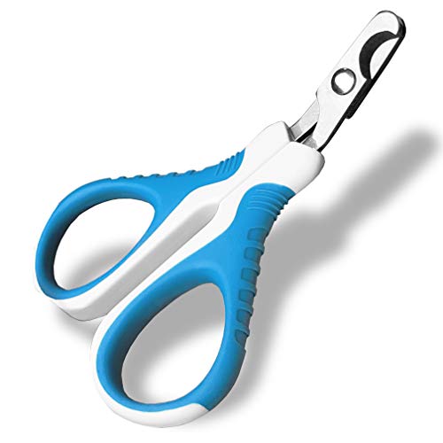 gonicc Professional Pet Nail Clippers and Trimmer - Best for Cats, Small Dogs and Any Small Pets. Sharp Angled Blade Pet Nail Trimmer Scissors. - For Cats and Small Animals
