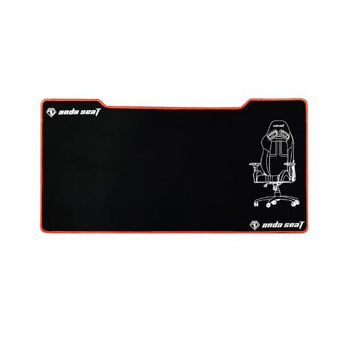 AndaSeat Gaming Mouse Pad - Skid-proof Rubber / Black&Orange / 27.2"(L) x 13.8"(W)
