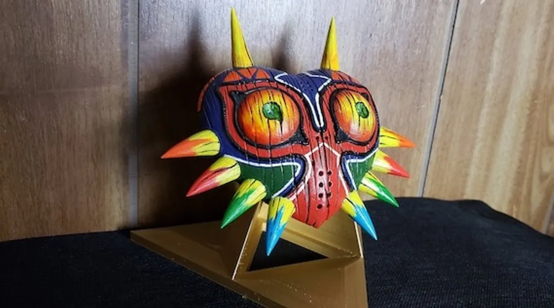 Legend of Zelda Majoras Mask Replica  Hand Painted  | Etsy