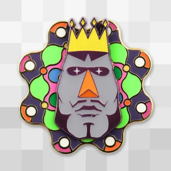 King of All Cosmos Spinning Pin