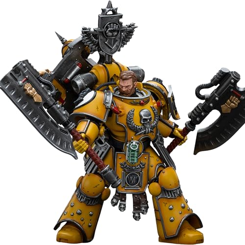 JOYTOY 1/18 Action Figure Warhammer 40,000 Imperial Fists Fafnir Rann 4.96inch Movable Model Collectible Figurine - Fafnir Rann