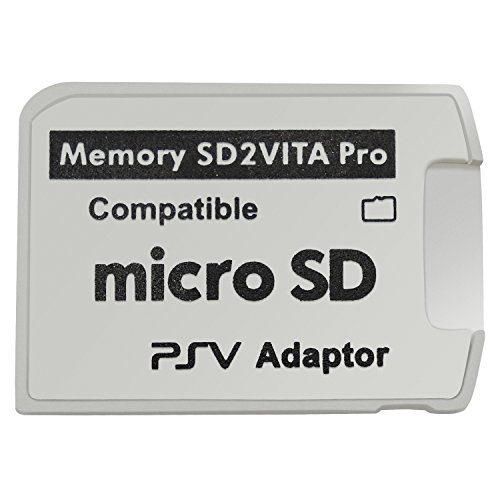 Funturbo Ultimate Version SD2Vita 5.0 Memory Card Adapter, PS Vita PSVSD Micro SD Adapter PSV 1000/2000 PSTV FW 3.60 HENkaku Enso System - 1 Count (Pack of 1)