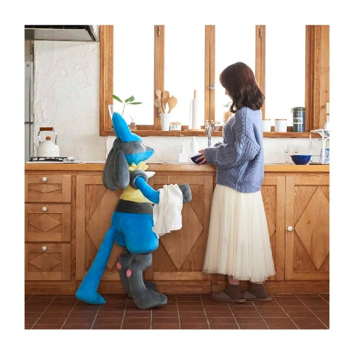 Lucario Life Sized Poke Plush