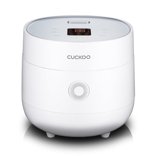 CUCKOO CR-0675FW 6-Cup (Uncooked) / 12-Cup (Cooked) Micom Rice Cooker with Nonstick Inner Pot, 13 Menu Modes, LCD Display, Fuzzy Logic Tech, Auto Clean (White) - WHITE - 6 CUP