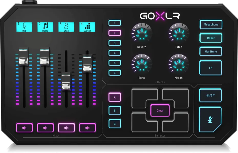 TC-Helicon GO XLR Broadcast Production Studio Mixer - GoXLR