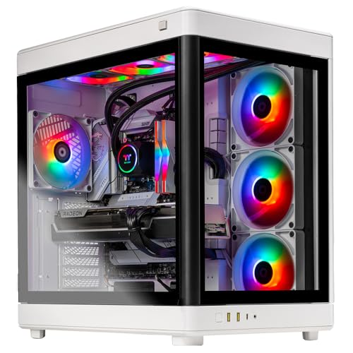 Skytech Prism Gaming PC, Intel i9 14900K 3.2 GHz (5.7GHz Turbo Boost), NVIDIA RTX 4080 Super 16GB GDDR6X, 2TB NVME Gen4, 32GB DDR5 RAM 5600 RGB, 1000W Gold ATX 3.0 PSU, Wi-Fi, Win 11 Home - 14900K | 4080 Super