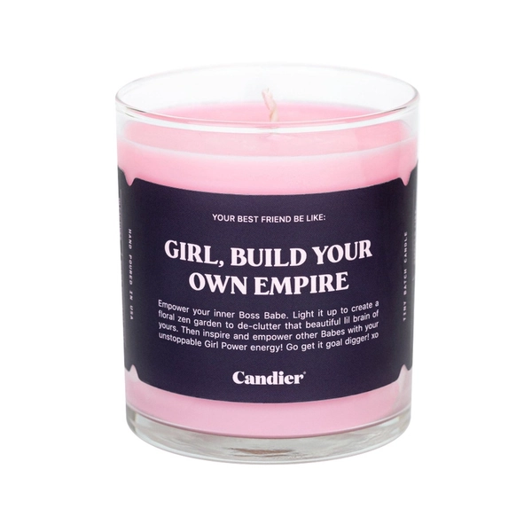 Candier Fierce Female Candle | Build Your Empire