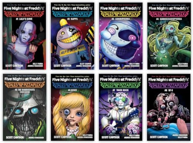 Five Nights At Freddy's: Tales from the Pizzaplex Series - Complete 8 Books Set
