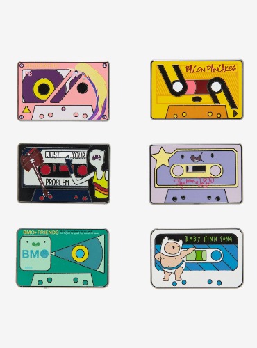Adventure Time Character Cassette Blind Enamel Pin