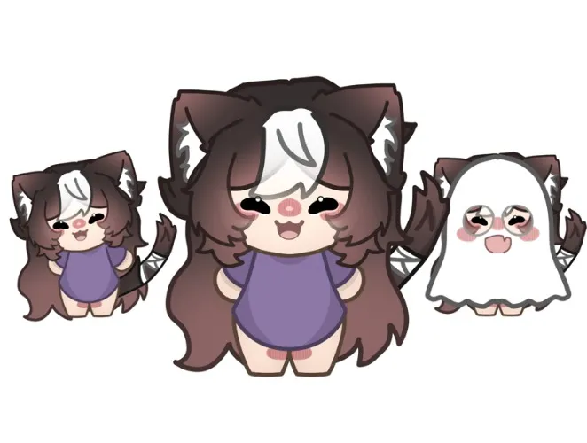buy a chibi vtuber for me! <3