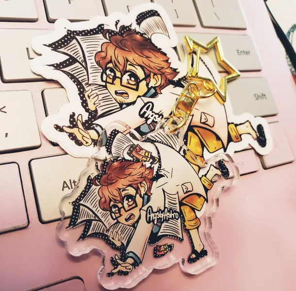 P5R-Takuto Maruki Charm and Sticker set