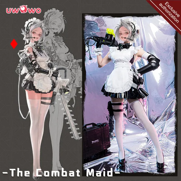 Exclusive authorization Uwowo x AGOTO: The Combat Maid Series ♦ Diamond Cosplay Costume | L