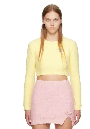 Yellow Hairy Sweater