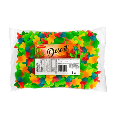 McCormicks - Desert - Gummies - Bulk Candy, 1 Kilogram - Desert Theme