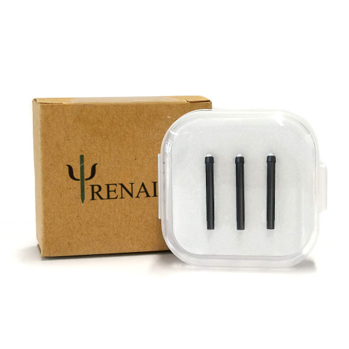 RENAISSER Pen Tips Replacement Kit for Surface Pen and Raphael 520, Made in Japan, 3 Packs, Original HB-Type, Compatible with Microsoft Surface Pro 2017 Pen, Surface Pro 4 Pen, RENAISSER Raphael 520