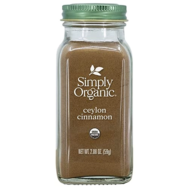 Simply Organic Ground Ceylon Cinnamon, Certified Organic, Vegan | 2.08 Ounce | Cinnamomum verum J. Presl - 1