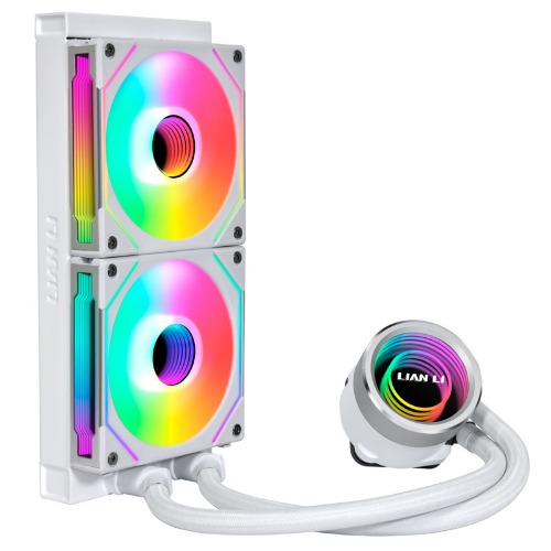 Lian Li Galahad II Trinity SL-INF AIO 240mm ARGB CPU Water Cooler - White