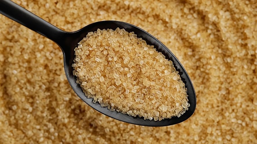CERTIFIED ORGANIC DEMERARA Sugar, Unrefined Whole Cane Sugar, 4 Ounces for Cakes, Cupcakes, Cookies, Icing, Chocolate Wedding Party Baking Cupcake Cookie Ice Cream Decoration Supplies
