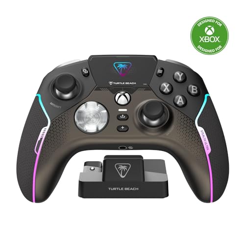 Turtle Beach Stealth Ultra High-Performance Wireless Gaming Controller Licensed for Xbox Series X|S, Xbox One, Windows PC & Android – LED Dashboard, Charge Dock, RGB Lighting, 30-Hr Battery, Bluetooth - Black - Stealth Ultra Wireless