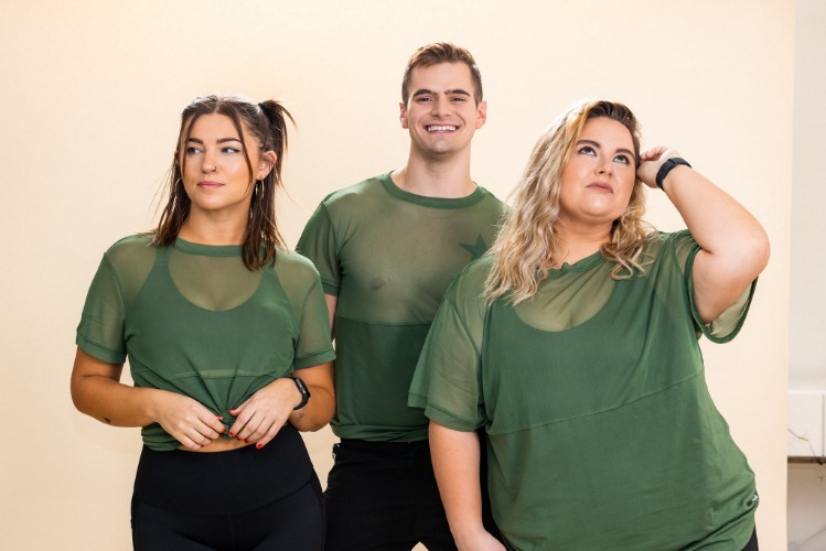 Everybooty Mesh Tee - Green | 1X / Green