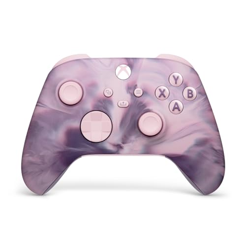 Microsoft Xbox Wireless Controller Dream Vapor - Wireless & Bluetooth Connectivity - New Hybrid D-Pad - New Share Button - Featuring Textured Grip - Easily Pair & Switch Between Devices - Vapor Pink - Wireless Controllers