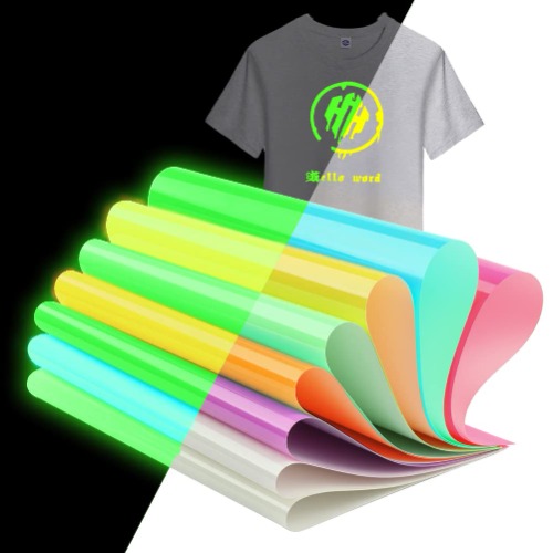 Glow in The Dark Heat Transfer Vinyl