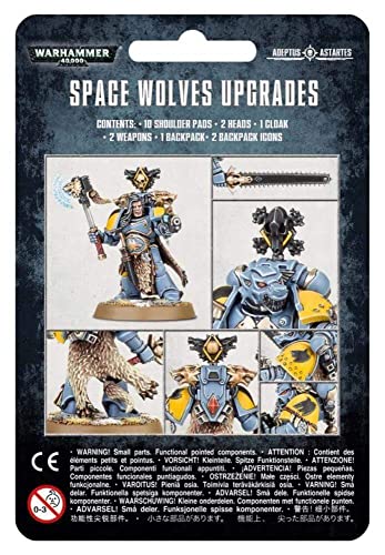 Games Workshop Warhammer 40,000 Space Wolves Upgrade Pack