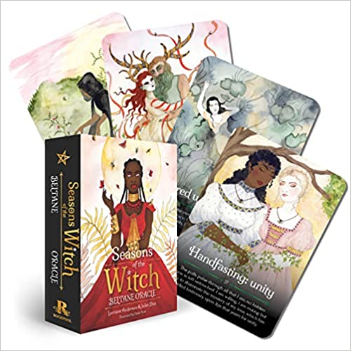 Seasons of the Witch – Beltane Oracle: 44 gilded-edge cards and 144 page book - Paperback
