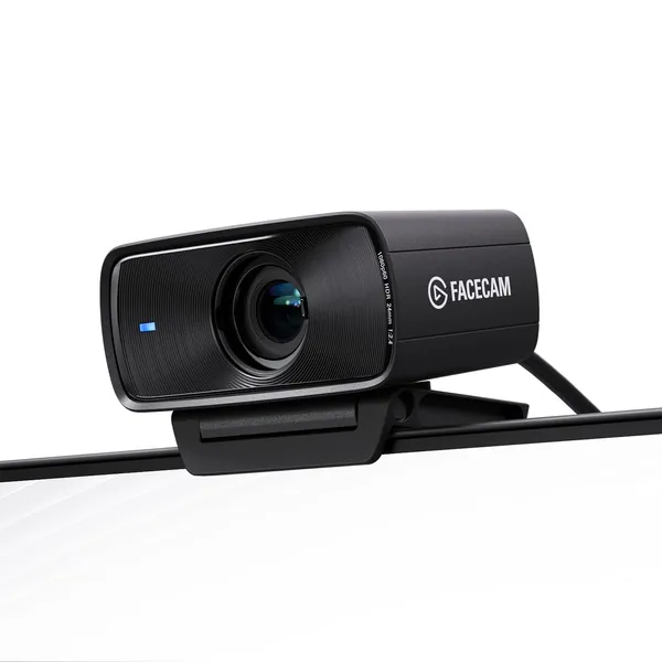 Elgato Facecam MK.2 – 1080p60 Full HD Webcam, Ultra Low-Latency Streaming, Pro Low-Light Performance, Lifelike Colours, DSLR-Style App Control, HDR & Cinematic FX, For Zoom/Teams, works with PC/Mac