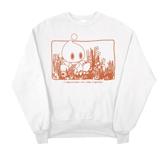Garden (Sweatshirt) | L / White