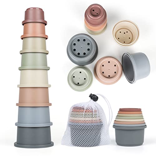 SKYWHALE Rabbit Stacking Play Cups 