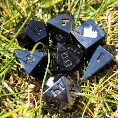 VOID Sharp Edge Resin Dice Set