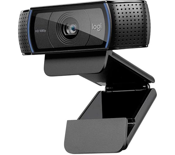 Logitech C920 HD Pro Webcam - Black