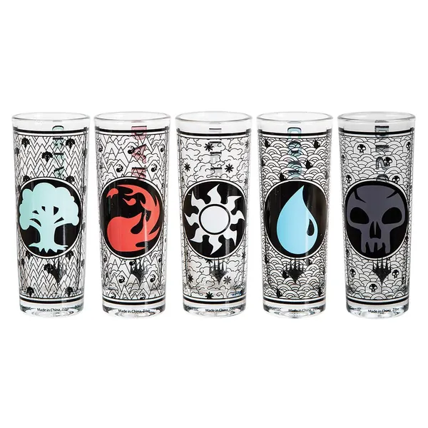Magic: The Gathering Mana Symbol Shot Glasses (5-Pack) - 