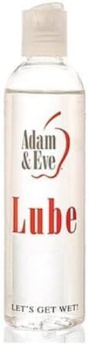 Adam & Eve Premium Water Based Lube - Personal Sexual Lubricant for Women, Men, Couples and Toys - Thick, Non-Sticky, Non-Staining,& Long Lasting Lube for Sex and Masturbation - Clear Gel - 8 oz.