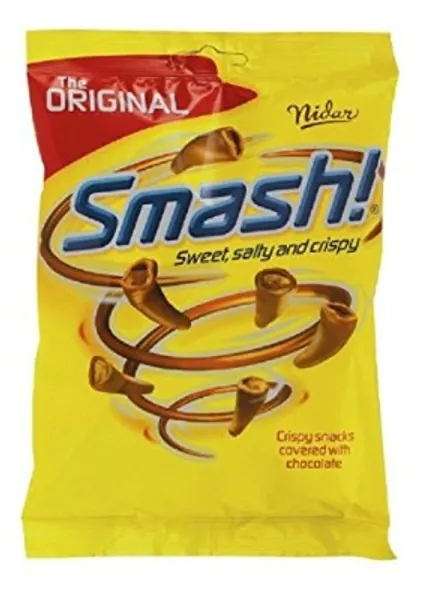 Nidar Smash - The Original Norwegian Snacks - Chocolates - Candy - Sweets - Bag 100g