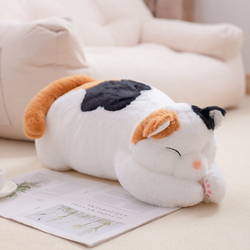 izable 63cm Soft Cat Plush - White / 63cm