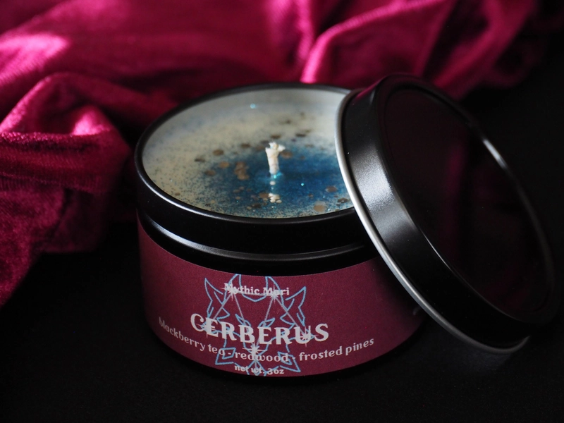 Wriothesley Cerberus - Genshin Impact Inspired Handmade Soy Candle
