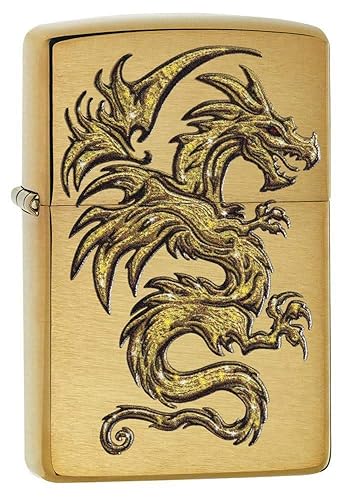 Zippo Dragon Lighters - Brass Brass