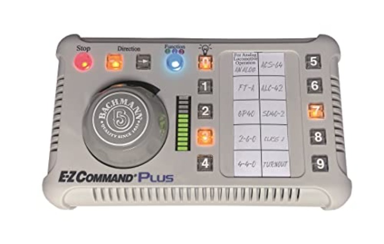 Bachmann Trains - E-Z Command Plus Digital Command Control System - Controller, Prototypical Colors - Digital Command Control System