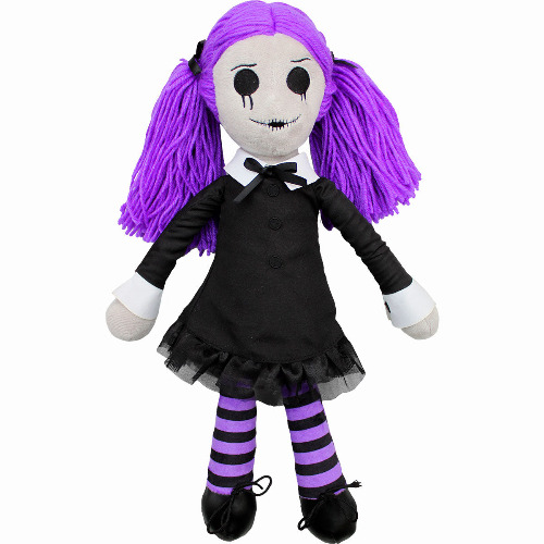 VIOLA - THE GOTH RAG DOLL - Collectable Soft Plush Doll