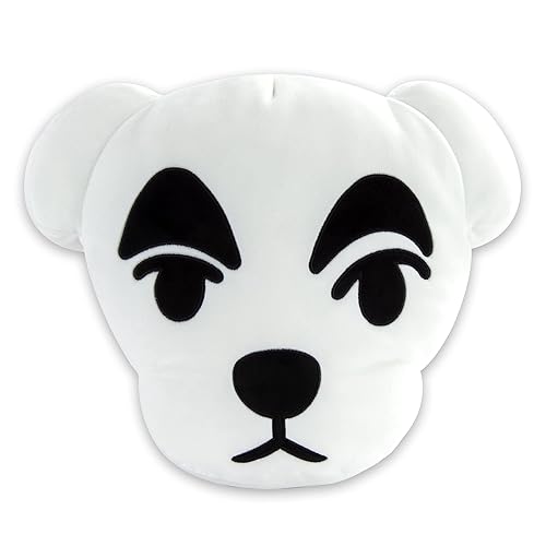 Club Mocchi Mocchi Animal Crossing KK Slider Mega Plüschtier 40cm, Nintendo Plüschtiere, Schlafzimmerzubehör für Kinder, Dekokissen, Super Mario Stofftier für Jungen und Mädchen, geeignet ab 3 Jahren - KK Slider Mocchi