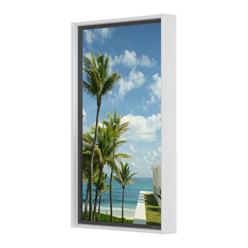 Atmoph Window 2 [Basic] (White) - Smart Display with 1,500+ 4K/6K Original Views - White