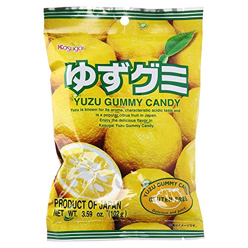 Kasugai Yuzu Gummy Candy 3.59oz
