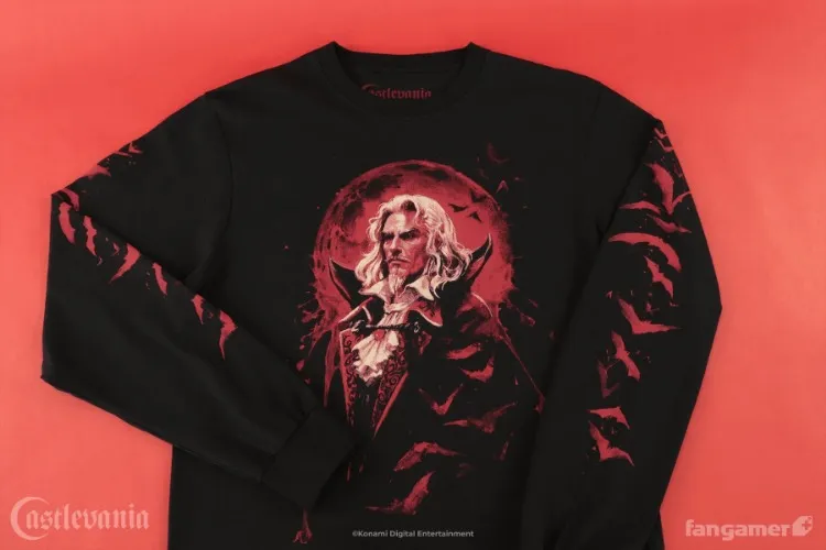 Castlevania | Crimson Eclipse Long-Sleeved Shirt 