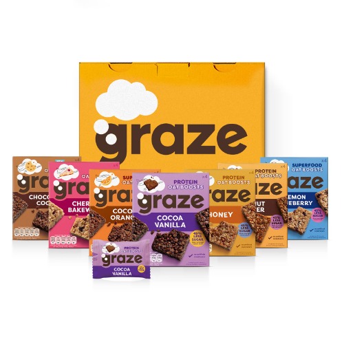 28 x Graze Healthy Snacks