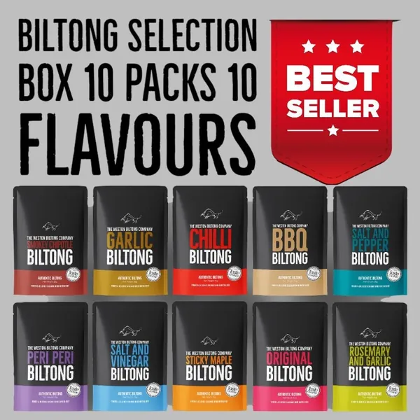 10 x Biltong Selection Packs