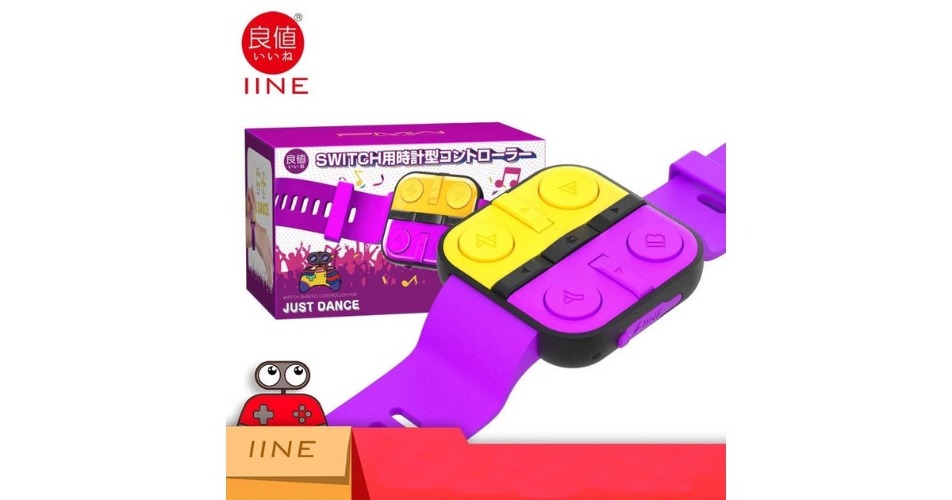 IINE Just Dance JOY-CON Watch for Nintendo Switch Wireless bluetooth Wrist Band Strap Dancing Somatosensory Wristband Full Force | Controllers & Attachments | Gadgets, Toys & Video Games